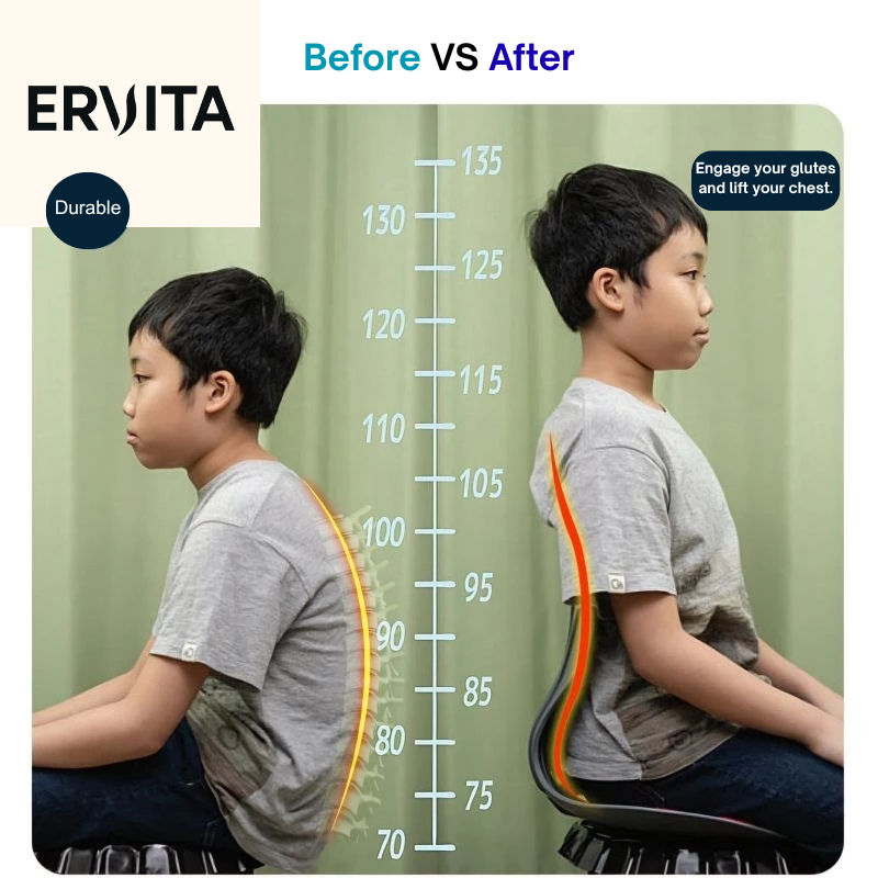Children 3 to 12 years old Ergonomic Seat Cushion