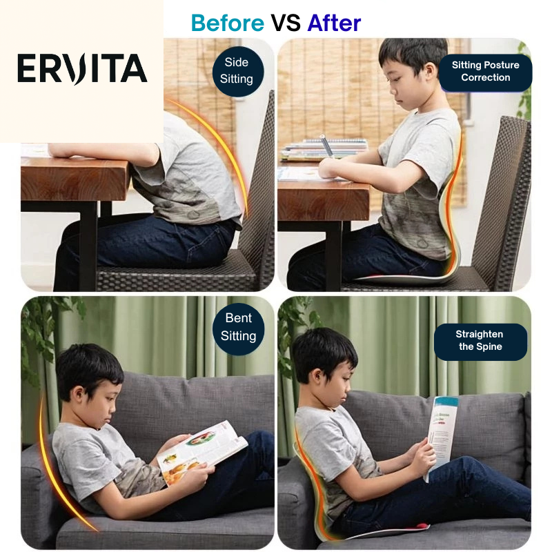 Children 3 to 12 years old Ergonomic Seat Cushion