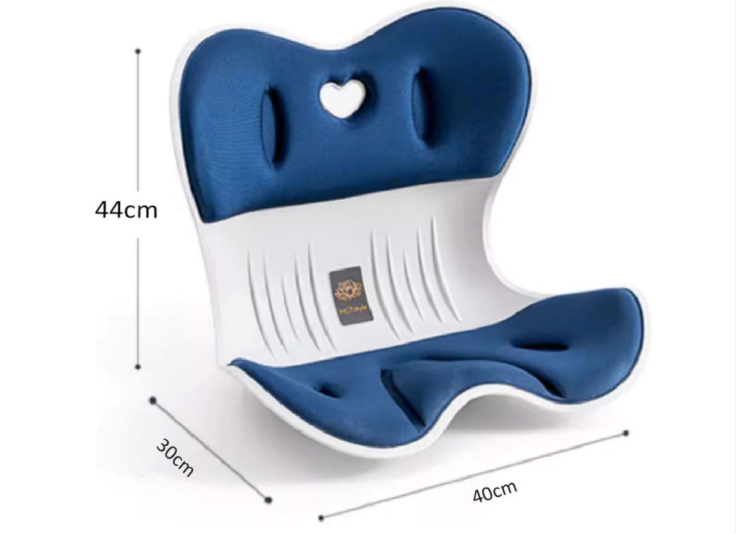 Adult Ergonomic Seat Cushion for Posture, Back Pain Relief, and Comfort