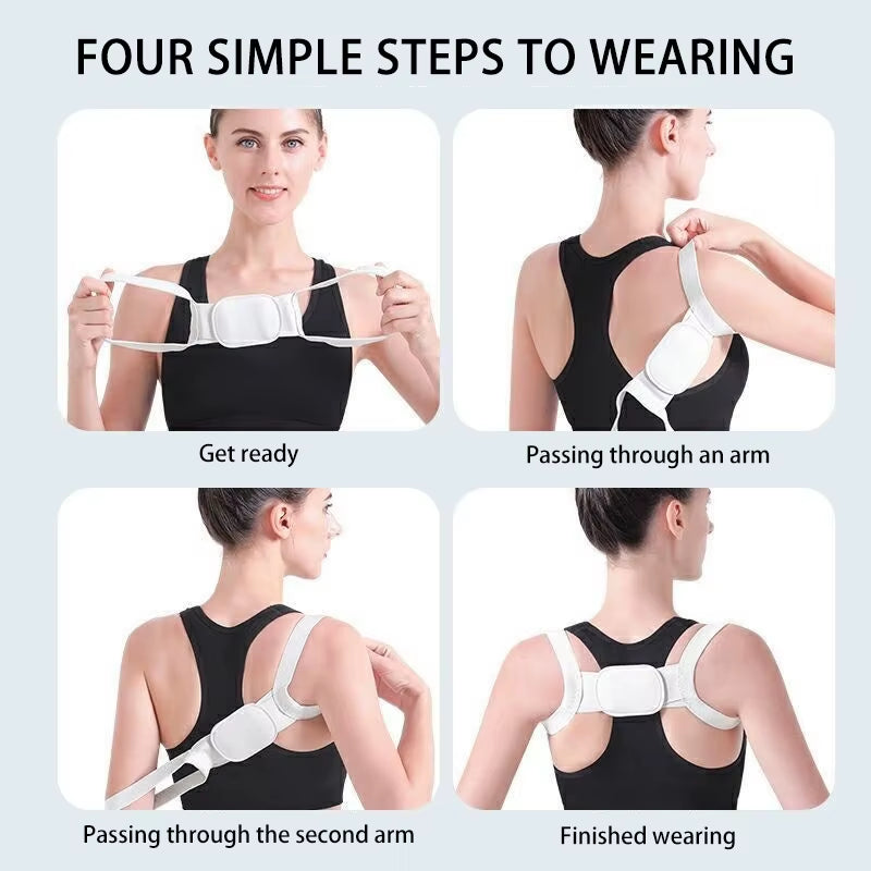 Adjustable Posture Corrector Invisible Rectify Camelback Back Resistance Band Men Women Health Care Bad Posture Corrector