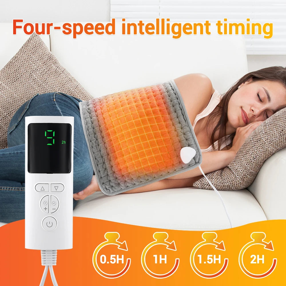 Multifunctional Electric Heating Pad for Waist Lumbar Back Pad Belt Protector Brace Band Support Household Waist Warmth Tool