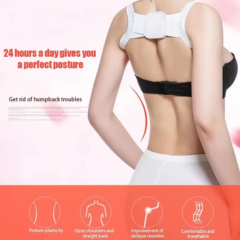 Adjustable Posture Corrector Invisible Rectify Camelback Back Resistance Band Men Women Health Care Bad Posture Corrector